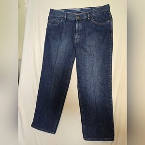 Hilti Vintage Wash Straight  Men's Blue Denim Jeans 38x27 Actual (38x27.5)